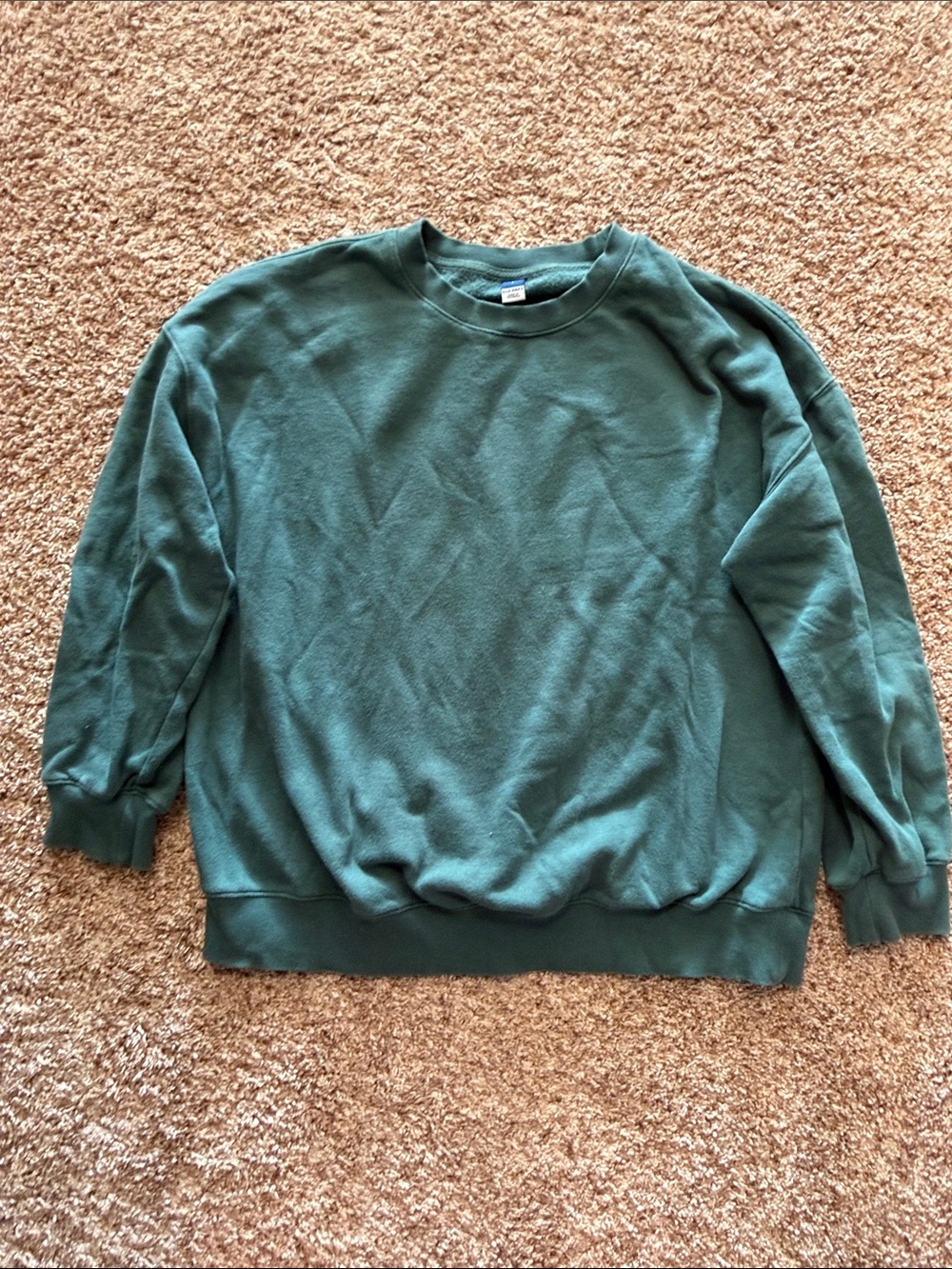Old Navy Classic Crewneck Sweatshirt - Green